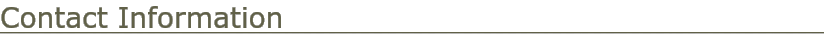   Contact Information